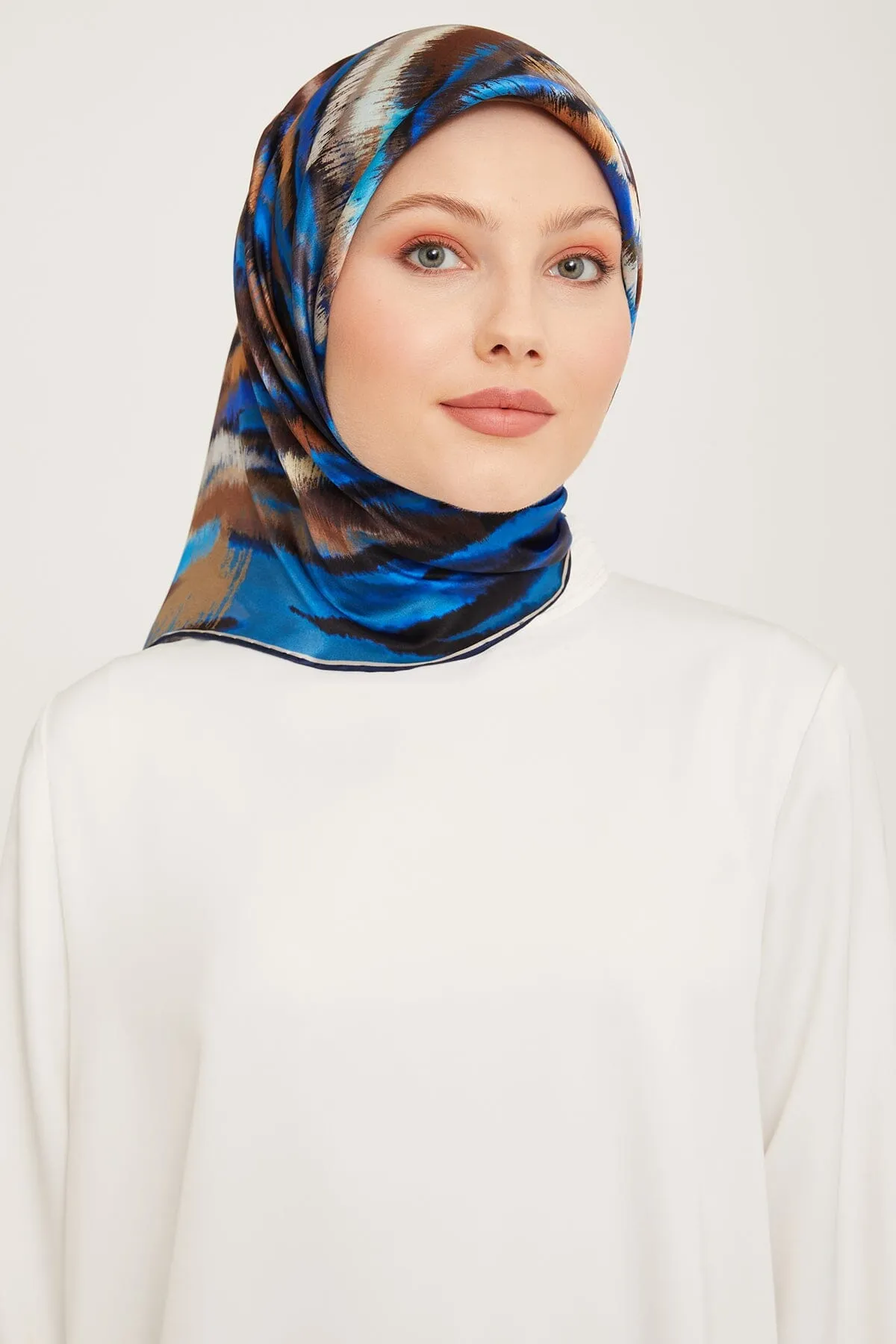 Armine Shelby Fashion Silk Scarf #4