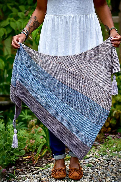 AVFKW x Tif Neilan - Perennial Garden Shawl Bundle