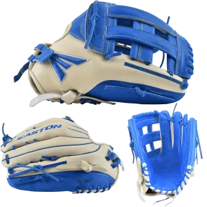 Easton Small Batch No. 69 Slowpitch Softball Glove - Grey/Royal