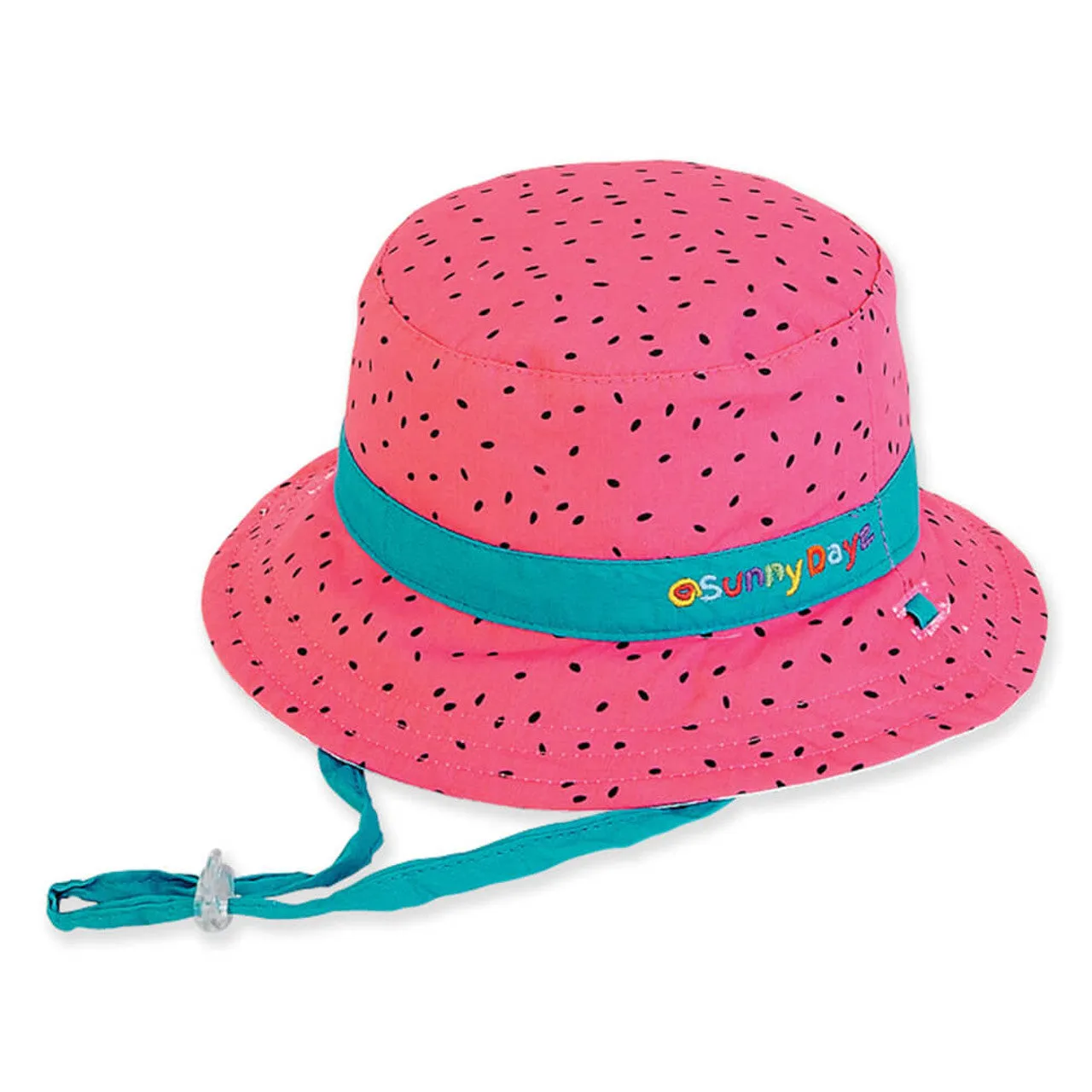 Hat - Reversible Blue/Watermelon- Children -Hki101