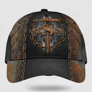 Jesus Cross Nails Baseball Cap - Christian Hats for Men and Women