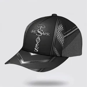 Jesus Save Cross Nail Classic Hat All Over Print - Christian Hats for Men and Women