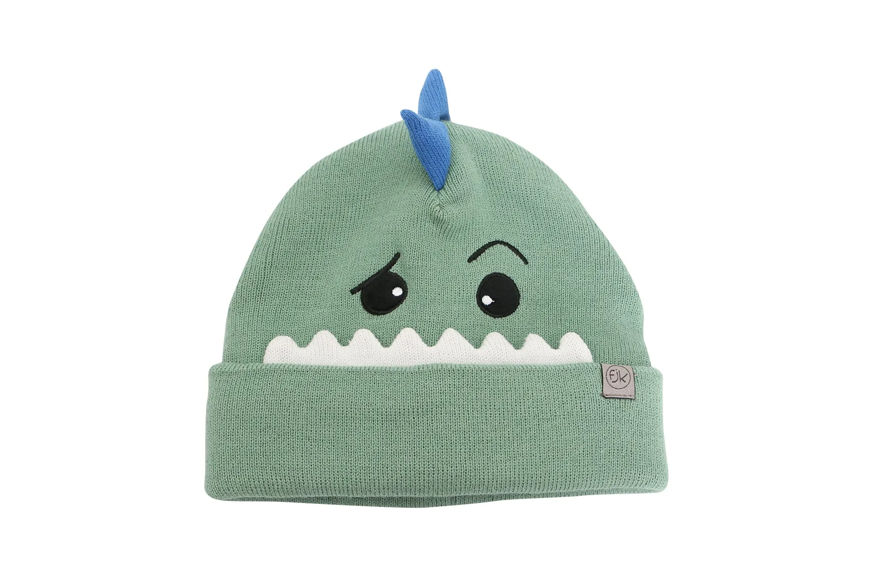 Kids Knitted Toque - Dinosaur