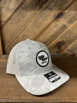 Little River Co. Circle Patch Rope Trucker Cap - Bonefish