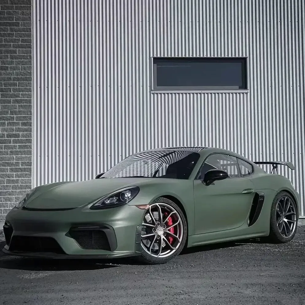 Matte Army Green Vinyl Wrap