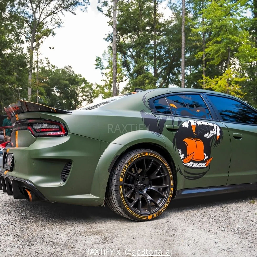 Matte Army Green Vinyl Wrap