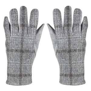 Men's Winter Gloves In Light Grey