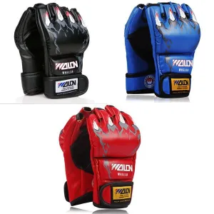 MMA boxing gloves / extension wrist leather / MMA half fighting Boxing Gloves/Competition Training Gloves