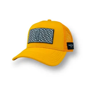 PARTCH BRKL Trucker Hat Yellow Removable Clip