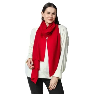 Red Cashmere Scarf