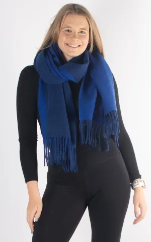 Reversible Winter Scarf | Navy