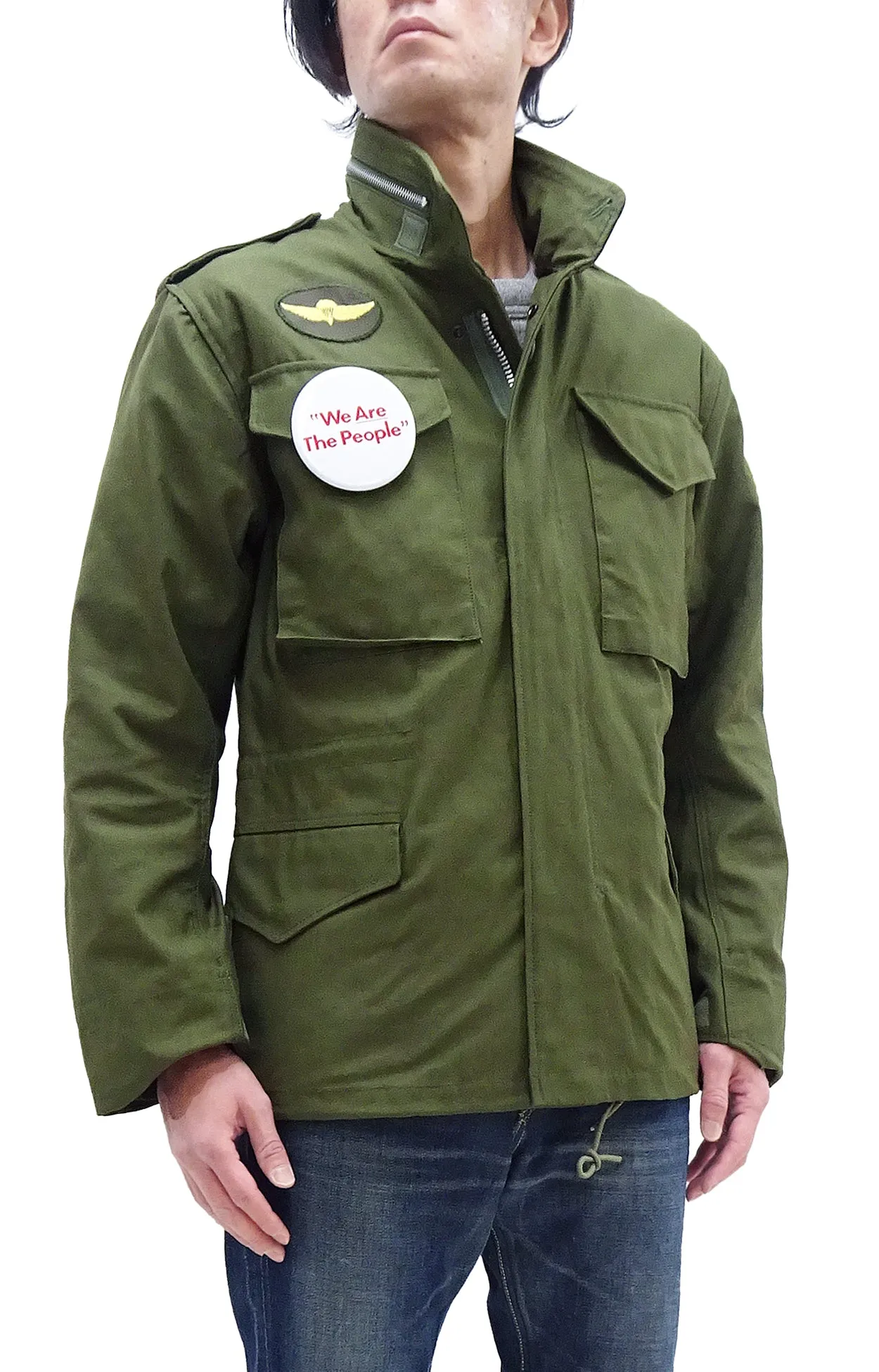 TOYS McCOY Jacket Men's Replica Taxi Driver Travis Bickle M-65 Field Jacket TMJ2320 M65 Olive