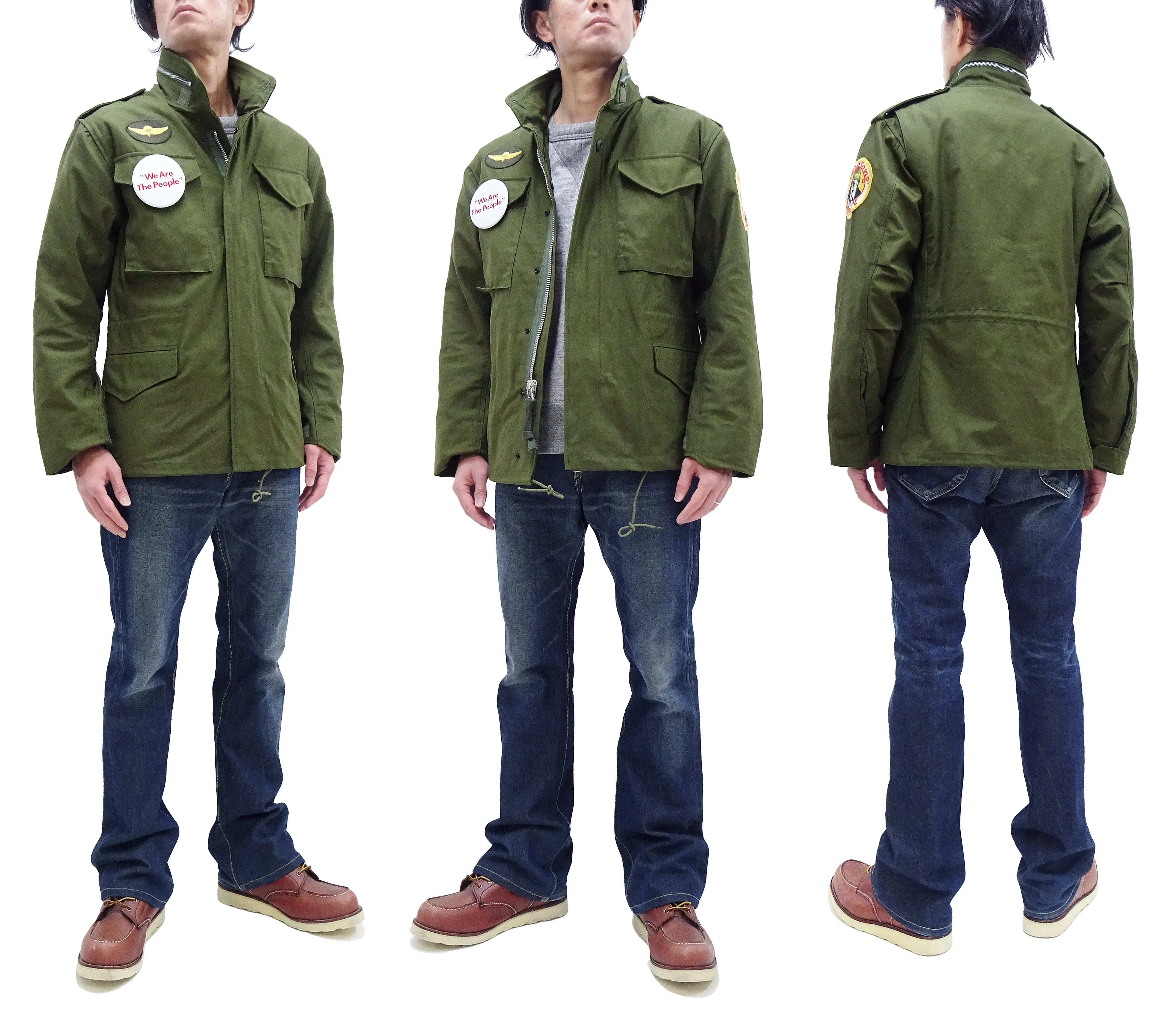 TOYS McCOY Jacket Men's Replica Taxi Driver Travis Bickle M-65 Field Jacket TMJ2320 M65 Olive