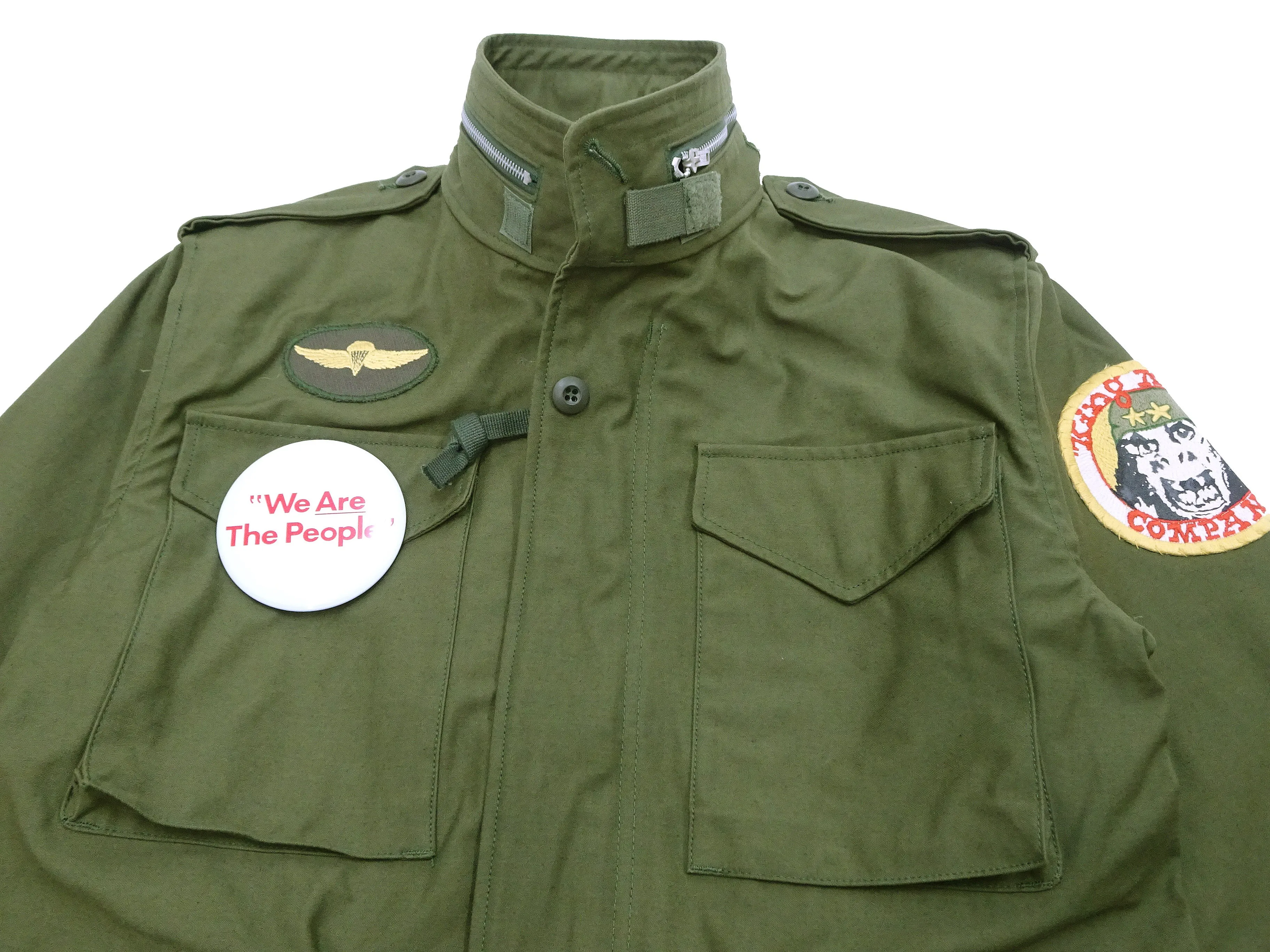 TOYS McCOY Jacket Men's Replica Taxi Driver Travis Bickle M-65 Field Jacket TMJ2320 M65 Olive