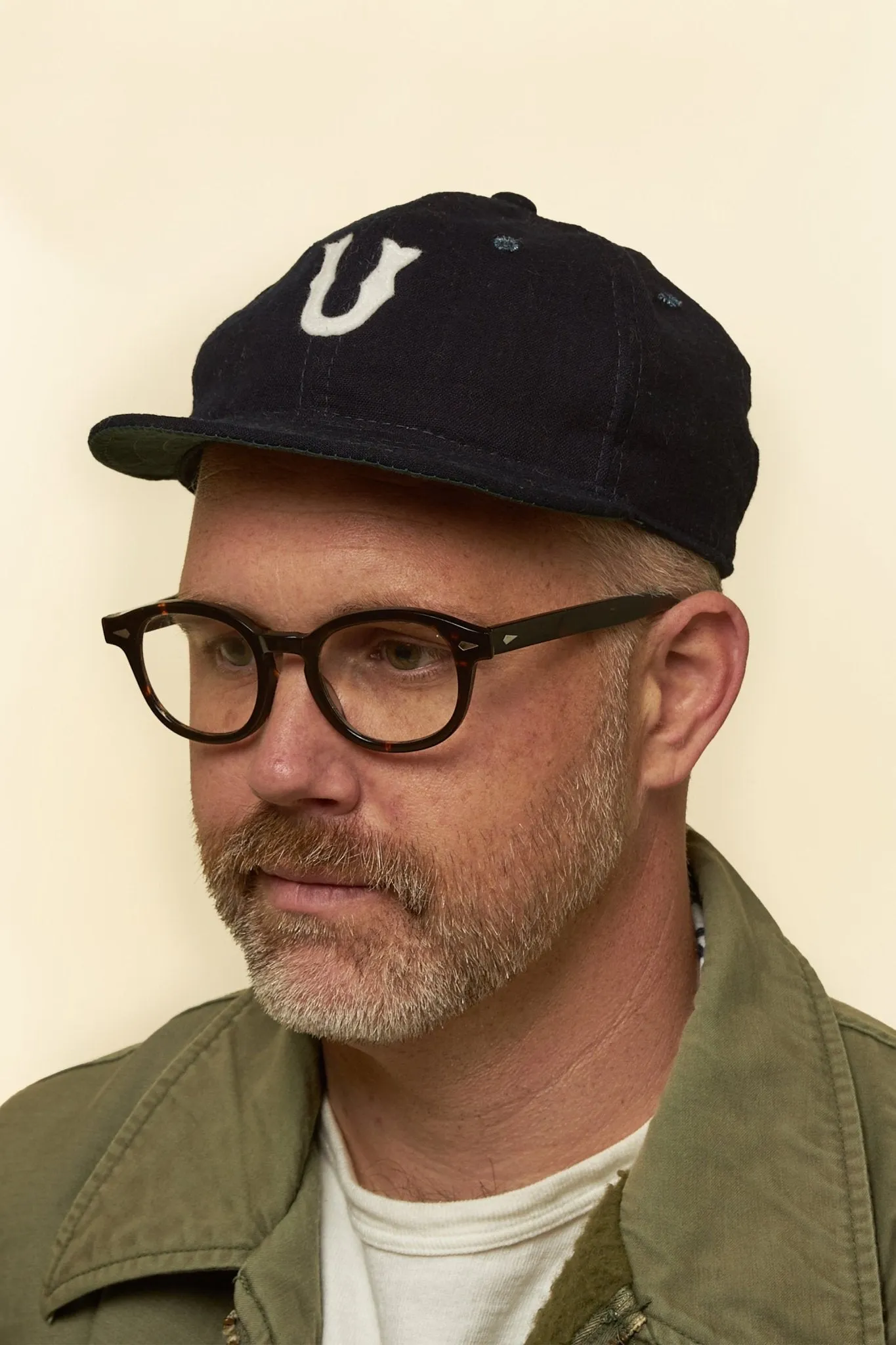 URAHARA x Troy O'Shea Early 1900's Baseball Cap - Japanese Indigo Cotton