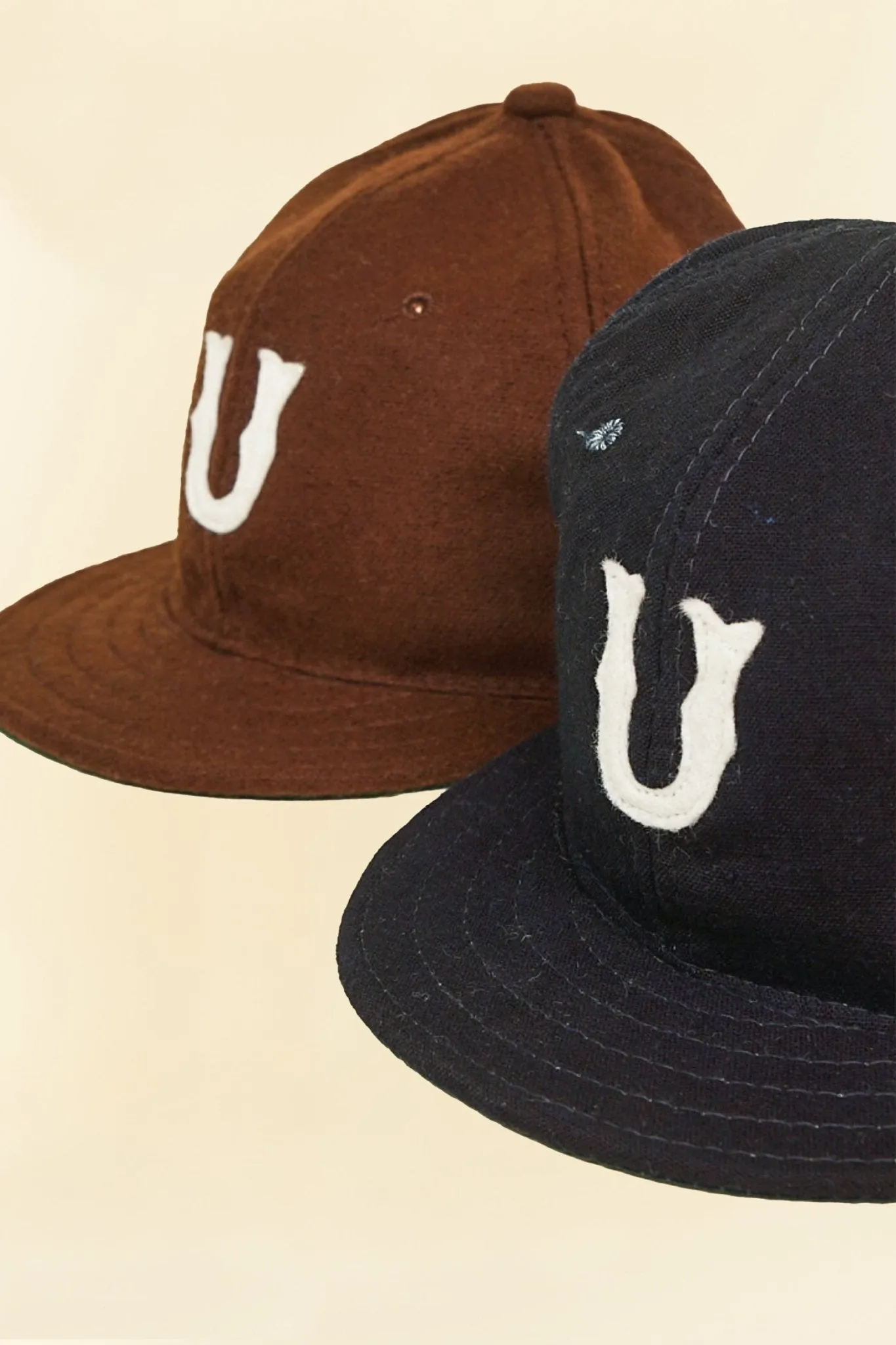 URAHARA x Troy O'Shea Early 1900's Baseball Cap - Japanese Indigo Cotton