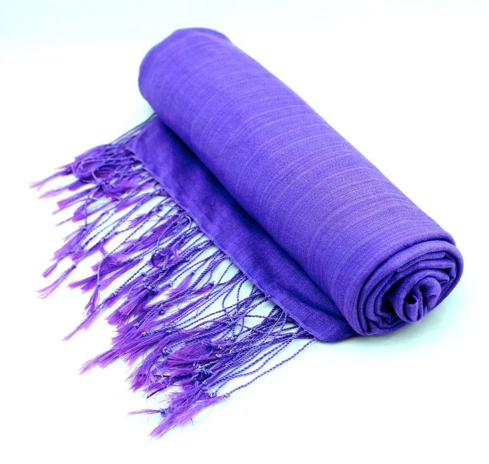 Water Pashmina Shawl in Lavender