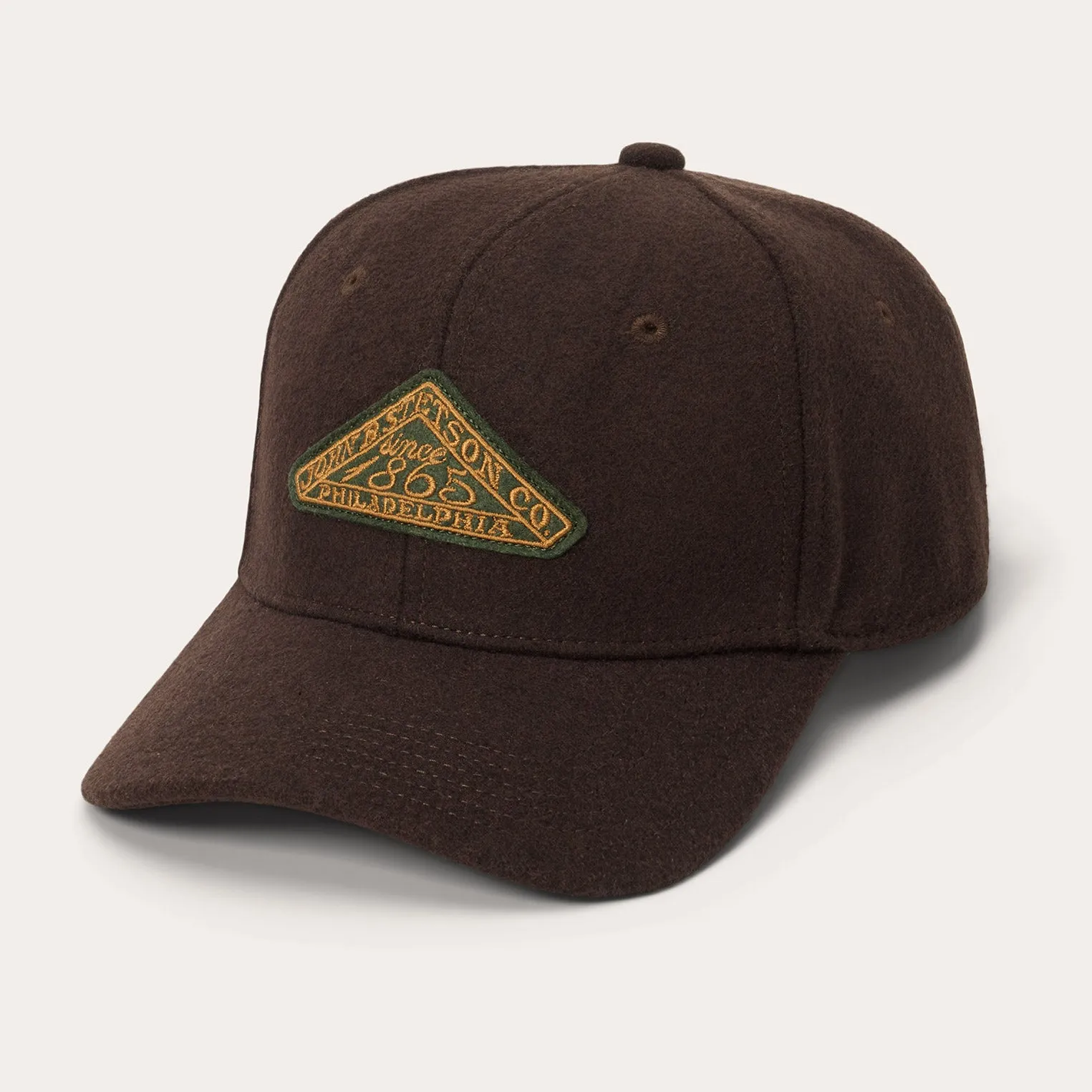 Wool Vintage Logo Patch Baseball Cap