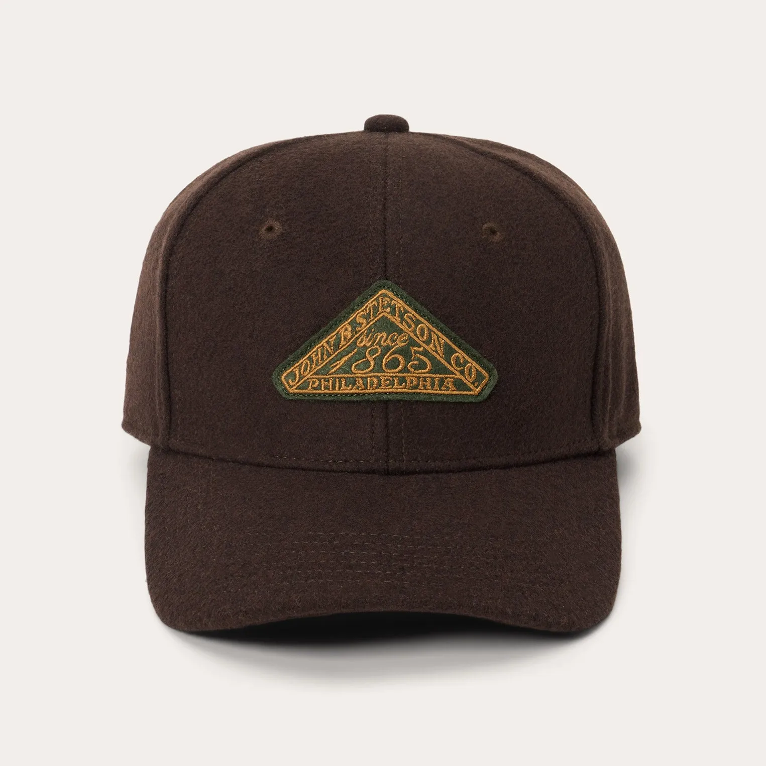 Wool Vintage Logo Patch Baseball Cap